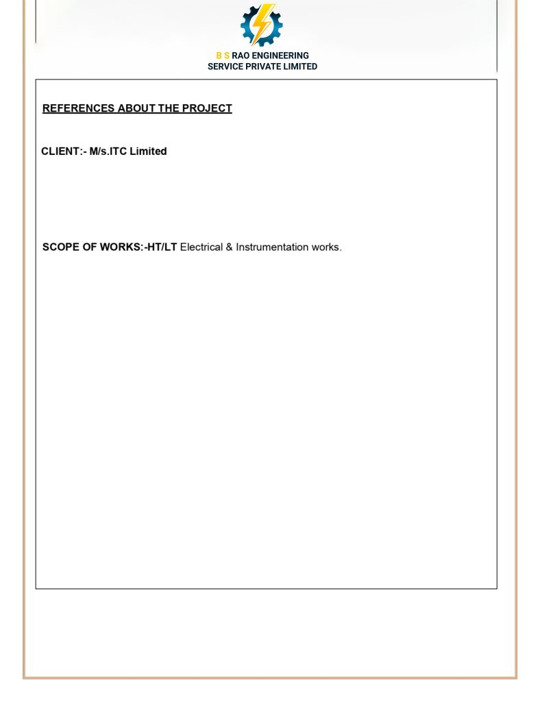 BS Rao Engineering Services Private Limited