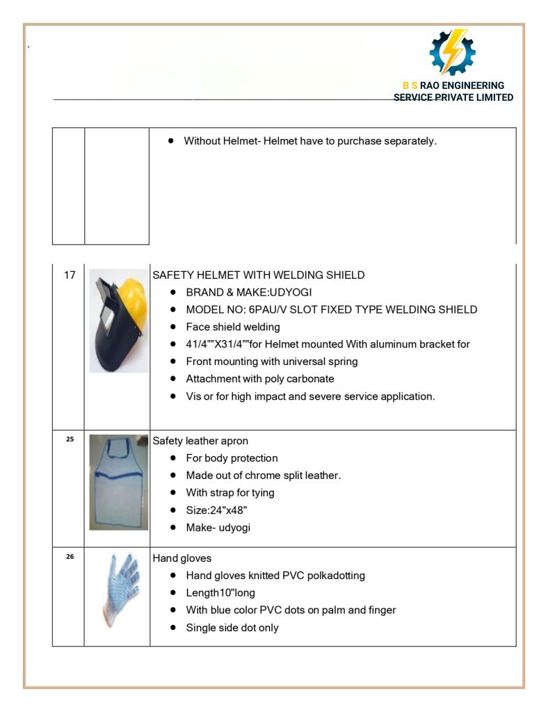 BS Rao Engineering Services Private Limited