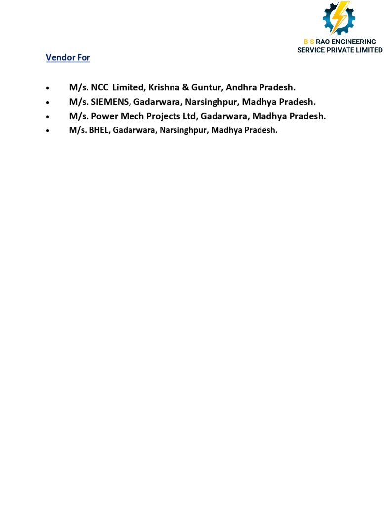 BS Rao Engineering Services Private Limited